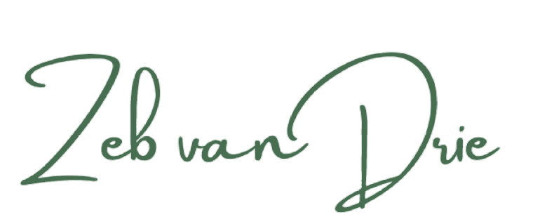 Handtekening van Zeb van Drie